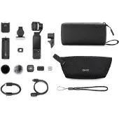 DJI Osmo Tascabile 4 combo creator Action camera Nero
