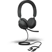 Jabra Cuffie Per Telefono Evolve2 40 Se Usb A/c