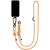 YY VERTICAL Vertical Leash (One Size, orange)