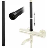 REA Prolunga per Set Vasca/Doccia 50 cm Black
