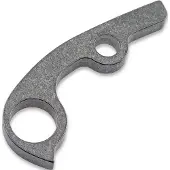 Flytanium Titanium Backspacer for Spyderco Para3 - Stonewash