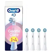 Oral-B iO Gentle Care White Replacement Heads 4 Pack