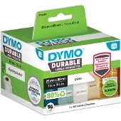 Dymo Etichetta Durable 2112285 Nero su bianco (25 mm x 89 mm)