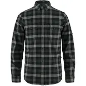 Fjällräven - Camicia in cotone biologico - Skog Shirt M Fossil Dark Navy per Uomo in Cotone - Taglia S - Beige