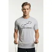 Under Armour Maglia funzionale 'FOUNDATION' grigio / nero / bianco
