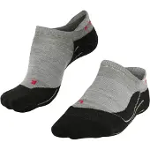 Falke TK5 Invisible Calze da trekking Uomo (44-45, grigio/nero)