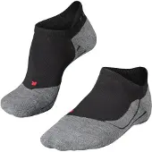 Falke RU4 Invisible Calze da running Uomo (39-41, grigio/nero)
