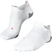 Falke RU5 Invisible Calze da running Uomo (39-41, bianco/grigio)