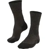 Falke Women's TK1 Wool Calze da trekking Donna (35-36, nero)