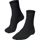 Falke Women's RU4 Endurance Compression Calze da running Donna (37-38, nero)
