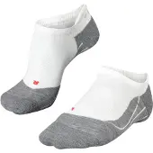 Falke RU4 Invisible Calze da running Uomo (42-43, grigio/bianco)