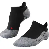 Falke TK5 Invisible Calze da trekking Uomo (42-43, nero/grigio)