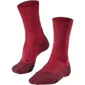 Falke Women's TK2 Wool Calze da trekking Donna (35/36, rosso)
