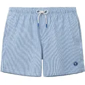 Shiwi Pete Costume Da Bagno Seersucker Blue Stripe Azzurro Blu taglia