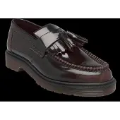 Dr. Martens per uomo. 14573601 Mocassini Adrian in pelle color marrone (36), Basso, Nessuno, Casual, Granata, Bordeaux