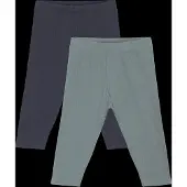 Minymo Kid's Leggings (2-Pack) Leggings Bambini (50, turchese)