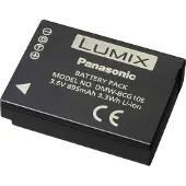 Panasonic Batteria Al Litio Dmw-bcg10 Id Secured 895mah 3.6v