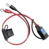 Victron Energy Cavo di collegamento Occhielli DC M8 per caricabatterie blu