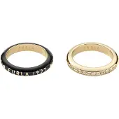 Furla Anello oro / nero / trasparente
