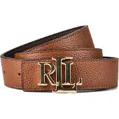 Lauren Accesorios per donna. 412912039002 Cintura reversibile in pelle marrone (XL), Casual