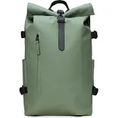 Rains Rolltop Rucksack Large W3 23 Zainetto verde