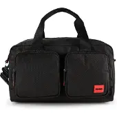 HUGO Ethon 3.0 Borsa da viaggio Weekender 47 cm nero