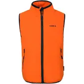 Kamik Kid's Phoenix Gilet in pile Bambini (110, arancione)