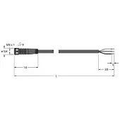 Turck Cavo attuatore e sensore PKG3M-5/TXL 6625551
