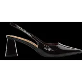 Bianco Biamaralyn Tacco Scultoreo Slingback