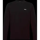 BOSS Maglietta nero / bianco