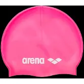 Arena Classic Silicone Cuffia da nuoto fuchsia /bianco