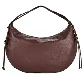 Coccinelle Thess Borsa a spalla Vera Pelle 45 cm rosso