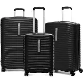 Modo By Roncato Vega 4 ruote Set di valigie 3 pezzi espandibile nero