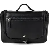 Braun Büffel Golf 3.0 Borsa da toilette Vera Pelle 30 cm nero