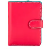 Mywalit Portafoglio Vera Pelle 14 cm rosso
