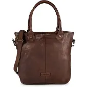 Harold's Submarine Borsa a spalla Vera Pelle 34 cm marrone