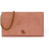 Ralph Lauren Adair Pochette Vera Pelle 20.5 cm marrone