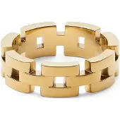 Daniel Wellington Anello 3 Maglie Placcato Oro Dw0040099 50 Mm — Anello