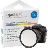 Expo Imaging Expodisc v3.0 77mm professional bianco balance filtro