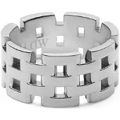 Daniel Wellington Anello Acciaio 5-Link 52 mm — Anello