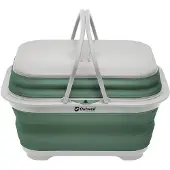 Outwell Collaps Washing Base With Handle & Lid Set stoviglie verde