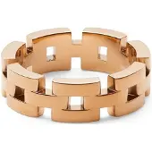 Daniel Wellington Anello 3-Link Placcato Oro Dw0040096 60 Mm — Anello