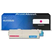 PrintAbout Toner compatibile OKI 46490606 - Magenta
