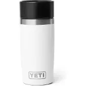 Yeti Rambler Travel Bottle 12oz Commuter Cap, White, thermos da viaggio con tappo a vite, 355 ml