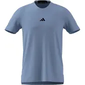 Adidas Maglia funzionale 'Designed For Training' blu pastello / nero