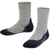 Falke RU4 Kids Calze da running Bambini (27-30, grigio)