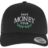 Mister tee Cappello da baseball 'Easy Money Club' verde / nero / bianco
