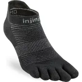 Injinji Run Lightweight No-Show Calze da running (37-40, nero)