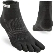 Injinji Run Lightweight Mini-Crew Calze da running (37-40, nero)