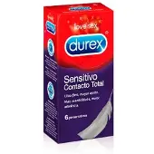 Durex Total Contact Preservativi 6 pezzi — Preservativi